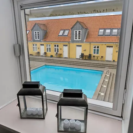 With Pool On Bornholm Semesterbostad *